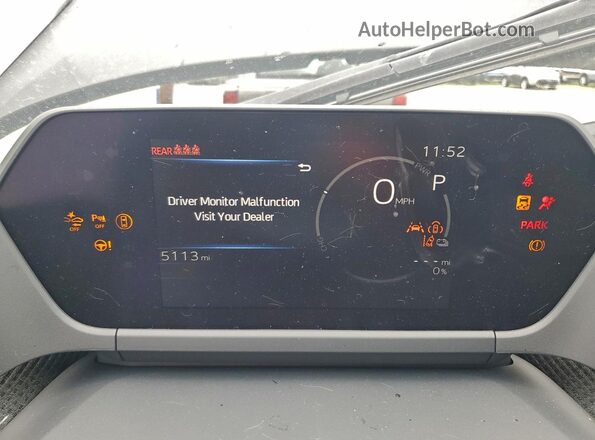 JTMABABA0SA100414 2025 SUBARU SOLTERRA Silver Widok zestawu wskaźników
