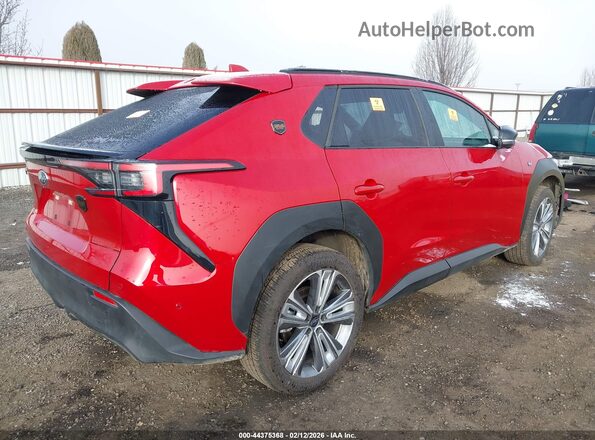 JTMABABA6SA094487 2025 SUBARU SOLTERRA Red Հետևի աջ