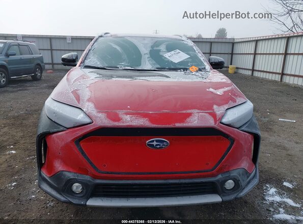 JTMABABA6SA094487 2025 SUBARU SOLTERRA Red Սարքավորումների վահանակի տեսք