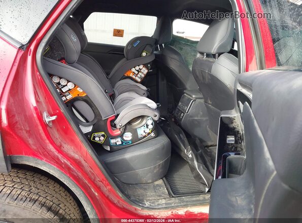JTMABABA6SA094487 2025 SUBARU SOLTERRA Red VIN կոդի պիտակի տեսք