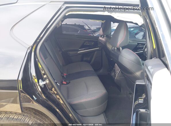 JTMABACA3SA104276 2025 TOYOTA BZ4X Black VIN კოდის სტიკერის ხედი