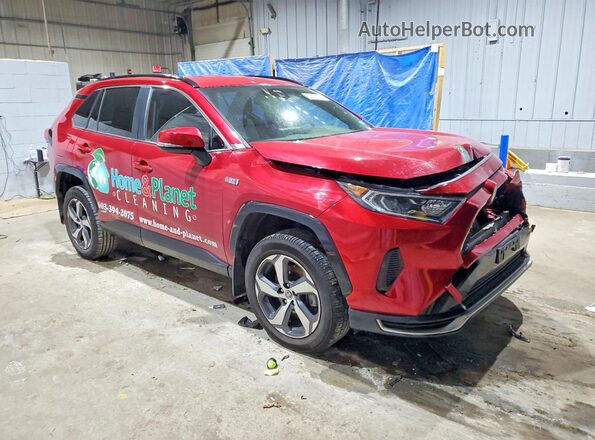 JTMCB3FV2MD023953 2021 TOYOTA RAV4 Красный 