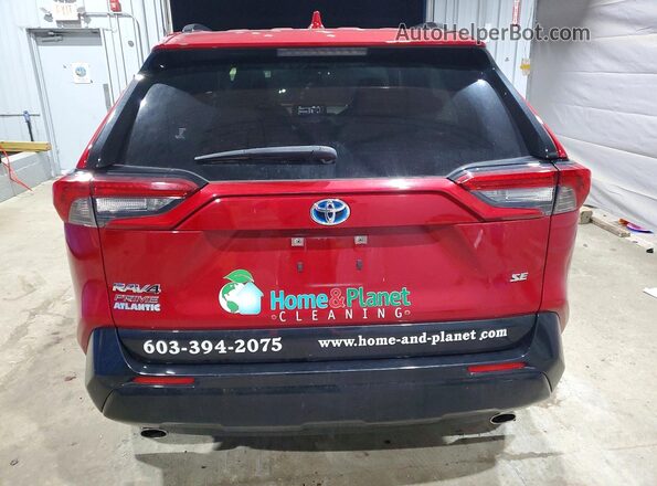 JTMCB3FV2MD023953 2021 TOYOTA RAV4 Красный 