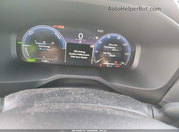 JTME6RFV0SJ076861 2025 TOYOTA RAV4 HYBRID Белый Вид задних сидений