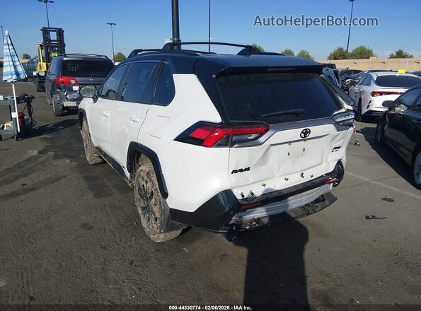 JTME6RFV0SJ076861 2025 TOYOTA RAV4 HYBRID Белый Задняя левая четверть