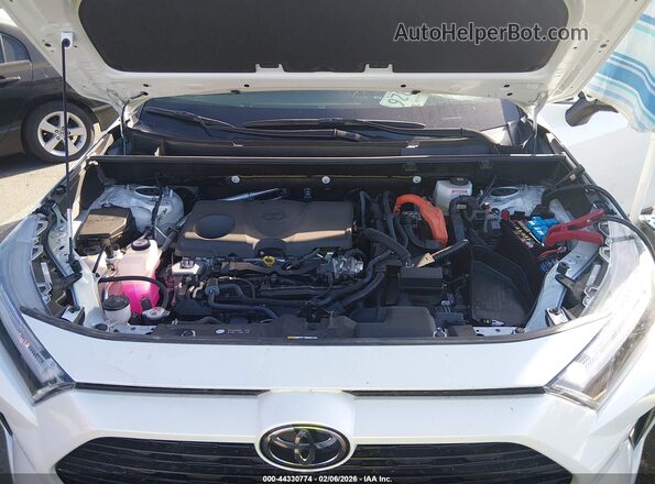 JTME6RFV0SJ076861 2025 TOYOTA RAV4 HYBRID Белый Вид сзади