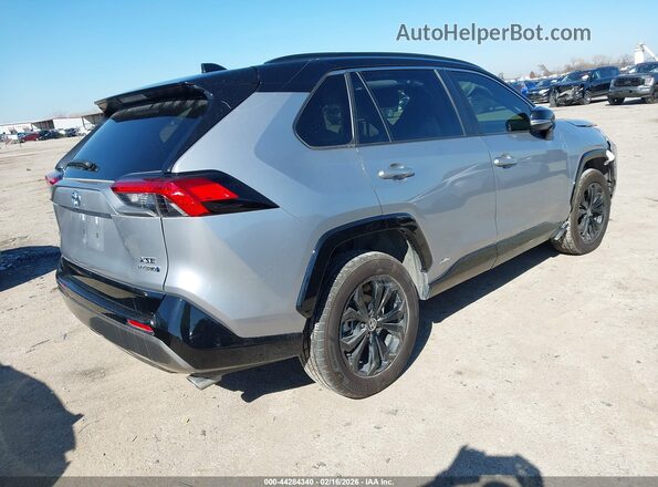 JTME6RFV3ND530314 2022 TOYOTA RAV4 HYBRID Серый Задняя правая четверть