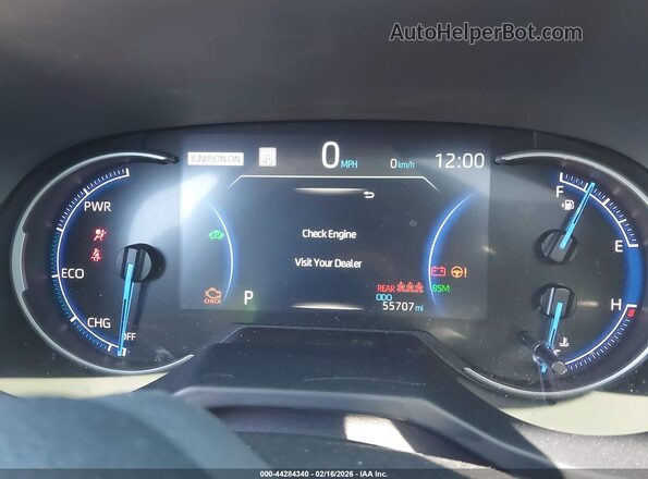 JTME6RFV3ND530314 2022 TOYOTA RAV4 HYBRID Серый Вид задних сидений