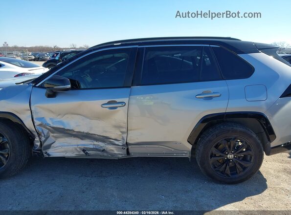 JTME6RFV3ND530314 2022 TOYOTA RAV4 HYBRID Серый Панорамный вид салона 360°