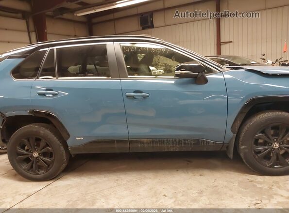 JTME6RFV6PD536837 2023 TOYOTA RAV4 HYBRID Blue Vista interior de 360 grados