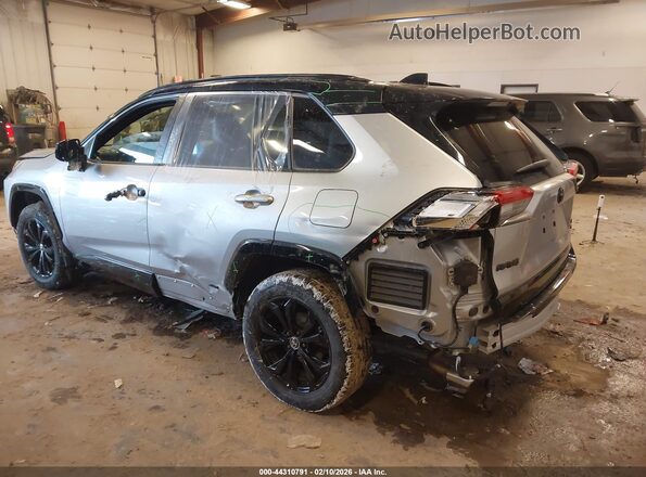 JTME6RFV7NJ019464 2022 TOYOTA RAV4 HYBRID Silver Задня ліва чверть