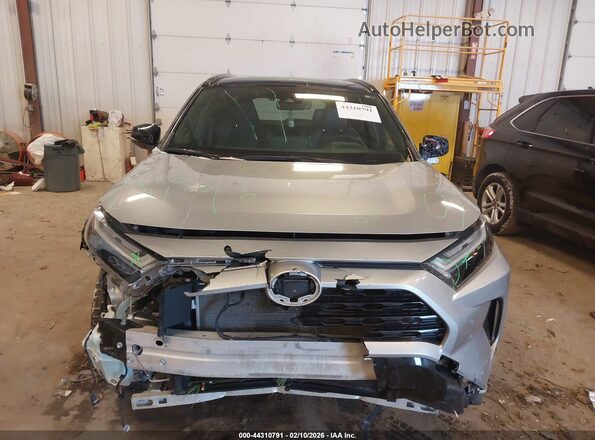 JTME6RFV7NJ019464 2022 TOYOTA RAV4 HYBRID Silver Вид щитка приладів