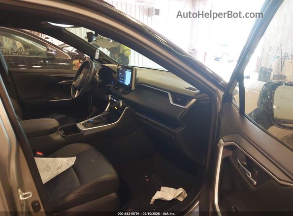 JTME6RFV7NJ019464 2022 TOYOTA RAV4 HYBRID Silver Вид салону спереду