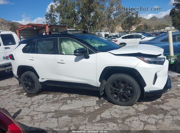 JTME6RFV7NJ023403 2022 TOYOTA RAV4 HYBRID Белый Вид задней части салона