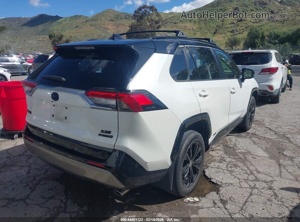 JTME6RFV7NJ023403 2022 TOYOTA RAV4 HYBRID Белый Задняя правая четверть