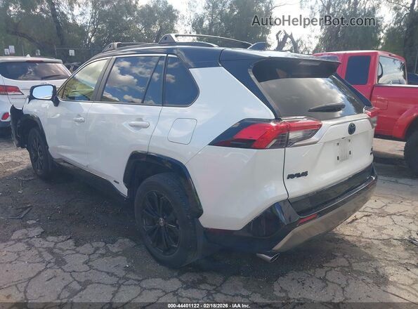JTME6RFV7NJ023403 2022 TOYOTA RAV4 HYBRID Белый Задняя левая четверть