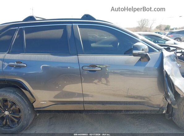 JTME6RFV7PD546132 2023 TOYOTA RAV4 HYBRID Gray Widok wnętrza z tyłu