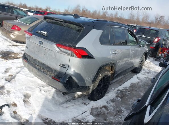 JTME6RFVXRD566717 2024 TOYOTA RAV4 HYBRID Silver Задня права чверть
