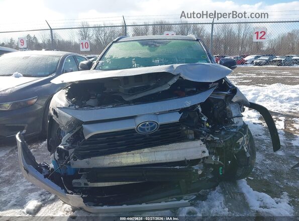 JTME6RFVXRD566717 2024 TOYOTA RAV4 HYBRID Silver Вид спереду