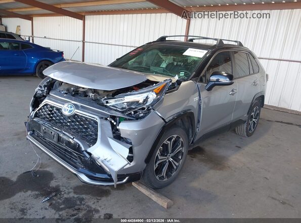 JTMEB3FV1MD057858 2021 TOYOTA RAV4 PRIME Silver Առջևի ձախ երեք քառորդ տեսարան