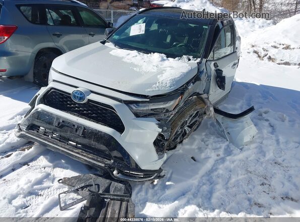 JTMEB3FV2RD202350 2024 TOYOTA RAV4 PRIME White Vista tres cuartos delantera izquierda