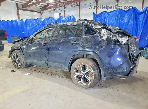 JTMEB3FV5ND081758 2022 TOYOTA RAV4 Blue Tył lewy