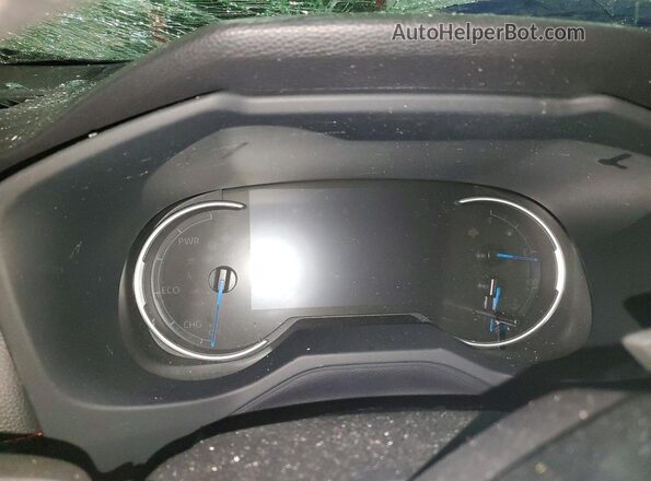 JTMEB3FV5ND081758 2022 TOYOTA RAV4 Blue Widok zestawu wskaźników