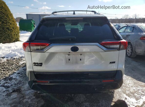 JTMEB3FV5ND107047 2022 TOYOTA RAV4 White უკანა ხედი