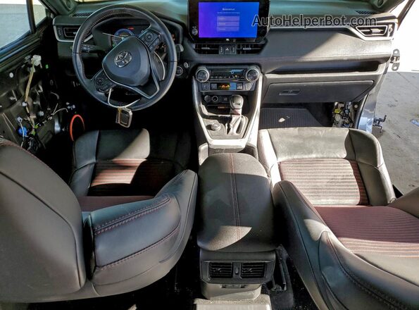 JTMEB3FV8PD155564 2023 TOYOTA RAV4 Gray Dashboard view