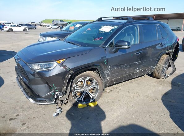 JTMEB3FV9MD054321 2021 TOYOTA RAV4 PRIME Gray Front left