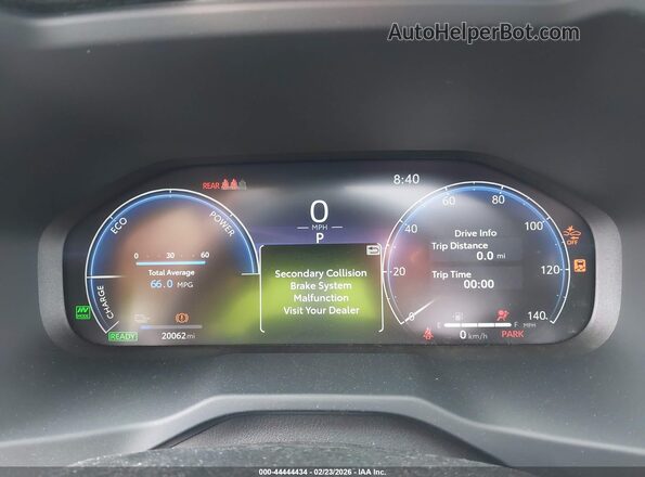 JTMEB3FVXSD256856 2025 TOYOTA RAV4 PLUG-IN HYBRID White Вид задніх сидінь
