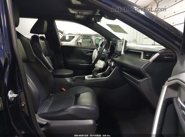 JTMEWRFV4KJ009647 2019 TOYOTA RAV4 HYBRID Blue Սալոնի դիմացի տեսք