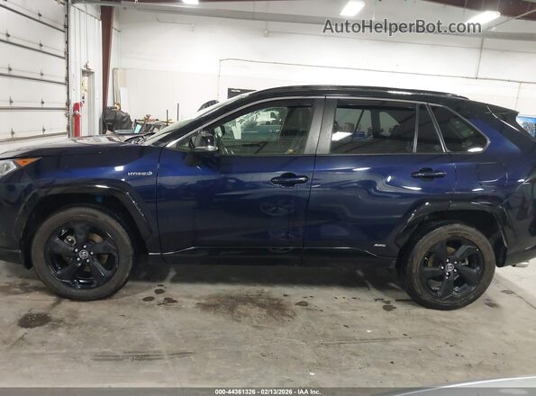 JTMEWRFV4KJ009647 2019 TOYOTA RAV4 HYBRID Blue 