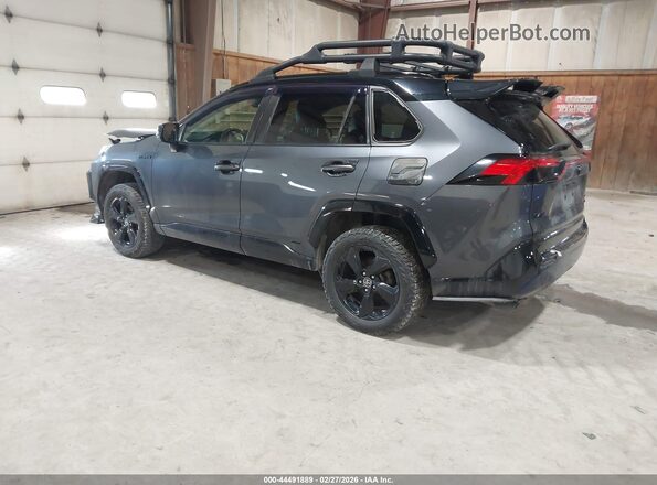 JTMEWRFV7KD504326 2019 TOYOTA RAV4 HYBRID Gray Rear left