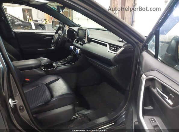JTMEWRFV7KD504326 2019 TOYOTA RAV4 HYBRID Gray Front interior view