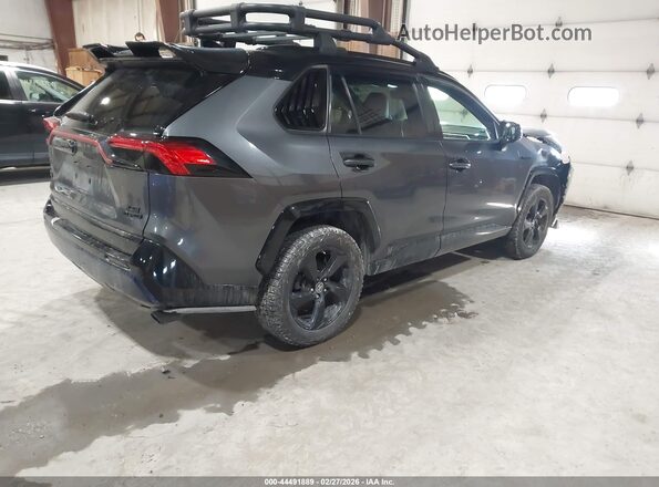 JTMEWRFV7KD504326 2019 TOYOTA RAV4 HYBRID Gray Rear right