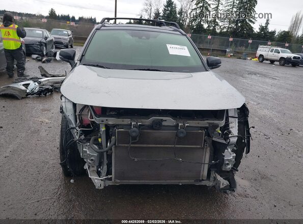 JTMEWRFVXKJ019860 2019 TOYOTA RAV4 HYBRID Серебряный Вид задней части салона