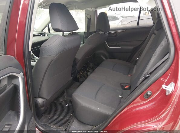 JTMF1RFV4KD007852 2019 TOYOTA LE Red 