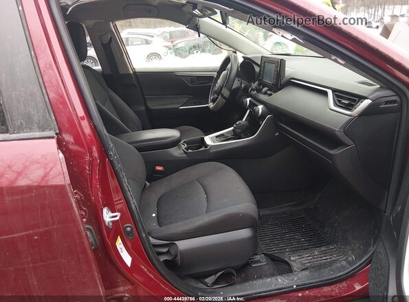 JTMF1RFV4KD007852 2019 TOYOTA LE Red 