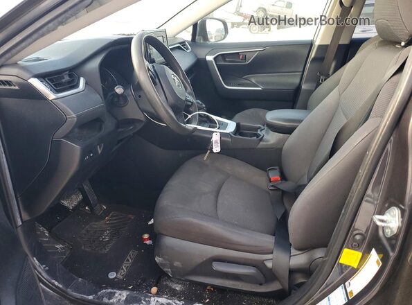JTMF1RFV6KJ002329 2019 TOYOTA LE Gray 