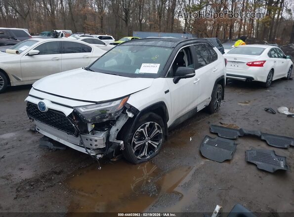 JTMFB3FV0RD203145 2024 TOYOTA RAV4 PRIME Белый Передняя левая четверть