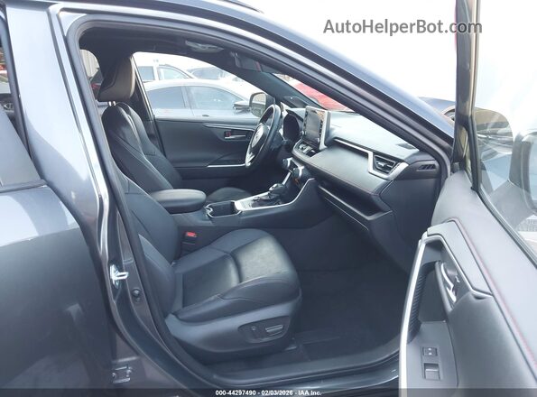 JTMFB3FV6ND078744 2022 TOYOTA RAV4 PRIME Gray Front interior view