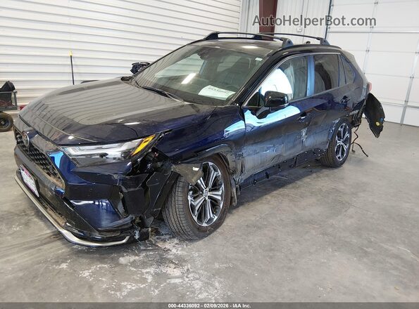 JTMFB3FV9SD236232 2025 TOYOTA RAV4 PLUG-IN HYBRID Blue Vista tres cuartos delantera izquierda