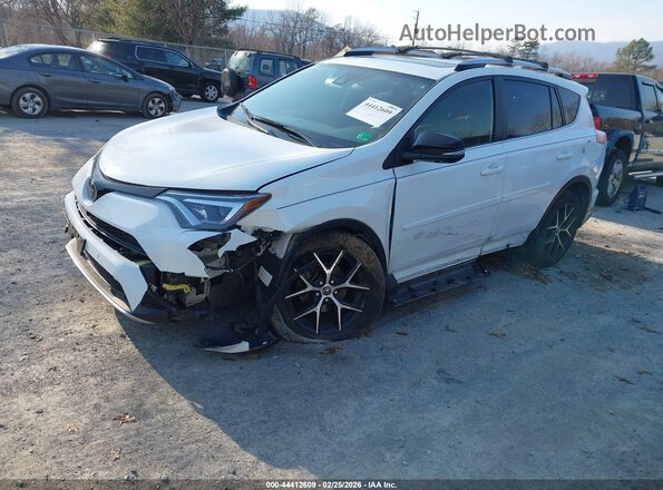 JTMJFREV4GD189279 2016 TOYOTA RAV4 White Առջևի ձախ երեք քառորդ տեսարան