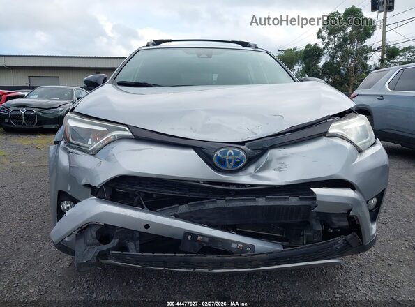 JTMJJREV5JD169337 2018 TOYOTA RAV4 HYBRID Silver Դիմացի տեսք