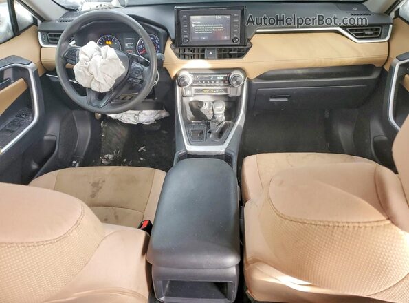 JTMK1RFV9KD012074 2019 TOYOTA LE White 