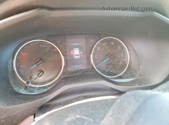 JTMLWRFV6MD129216 2021 TOYOTA LE White Вид щитка приладів