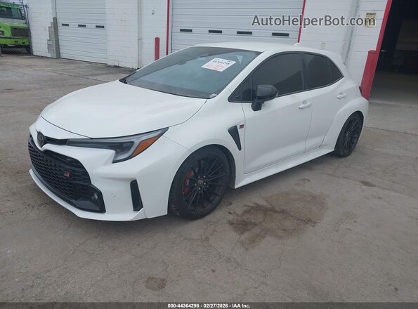JTNABAAE2RA007730 2024 TOYOTA LL White Առջևի ձախ երեք քառորդ տեսարան