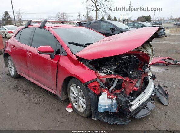 JTND4MBE4P3206481 2023 TOYOTA LL Red Rear interior view