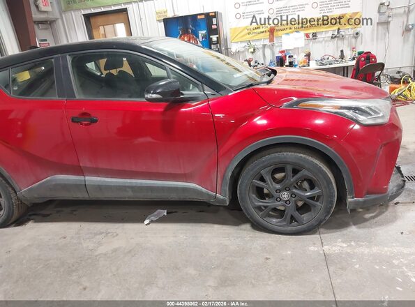 JTNKHMBX2M1114998 2021 TOYOTA C-HR Red Vista interior trasera